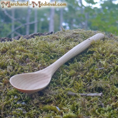 Cuillère médiévale en bois : Frêne