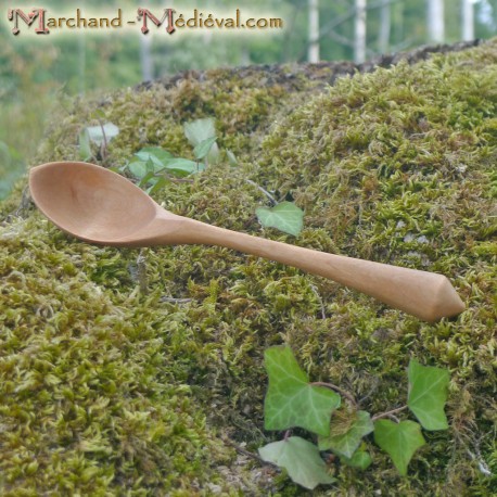 Cuillère médiévale en bois : Bouleau