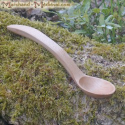 Cuchara medieval de madera : Haya