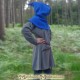 Medieval woollen hood