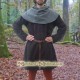 Medieval woollen hood