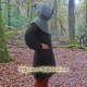 Medieval woollen hood