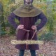 Medieval woollen hood