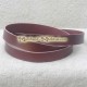 Vegetable leather Belt Strip - 2,5cm