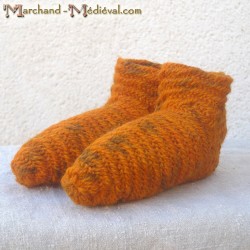 Naalbinding medieval sock