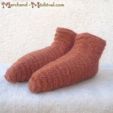 Naalbinding medieval sock