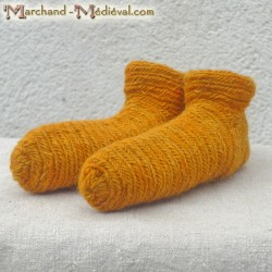 Naalbinding medieval sock