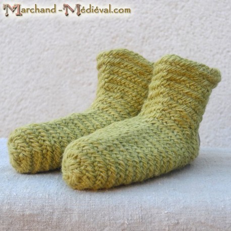 Naalbinding medieval sock