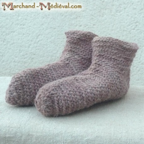 Naalbinding medieval sock