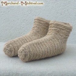 Naalbinding medieval sock