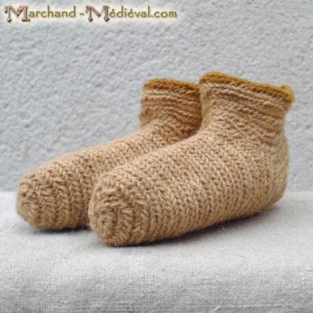 Naalbinding medieval sock