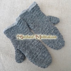 Handschuhe aus Naalbinding (Nadelbindung)