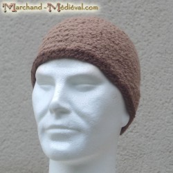 Medieval naalbinding wool cap