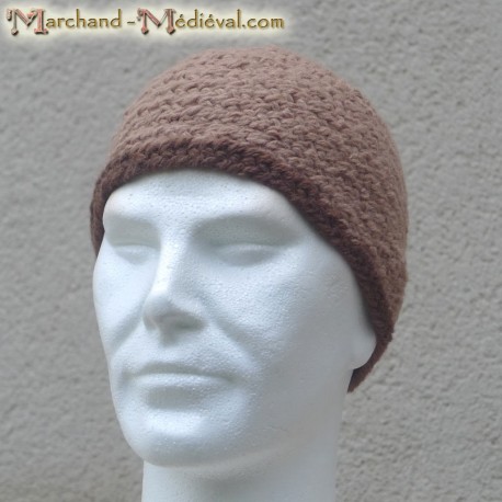 Medieval naalbinding wool cap