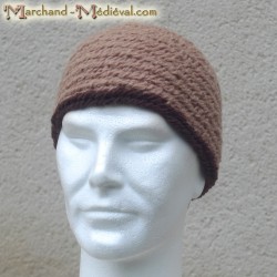 Medieval naalbinding wool cap