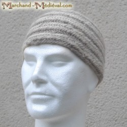 Gorro medieval de naalbinding