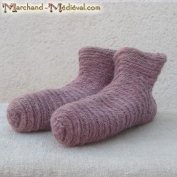 Chaussettes en naalbinding