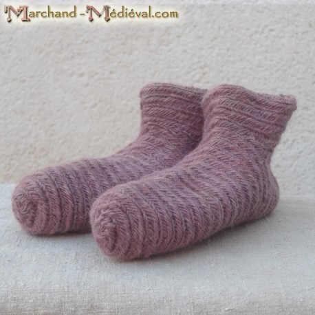 Naalbinding medieval sock