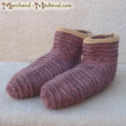 Naalbinding medieval sock