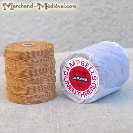 Waxed linen thread Spool : SD 28/16