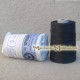 Fil de lin Campbell Satin Laid - Noir
