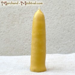 Medieval candle with beeswax