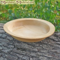 Wood dinner plate - Ash