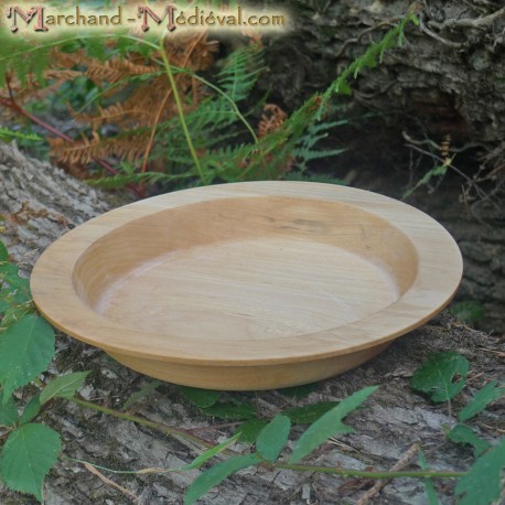 Wood dinner plate - Ash