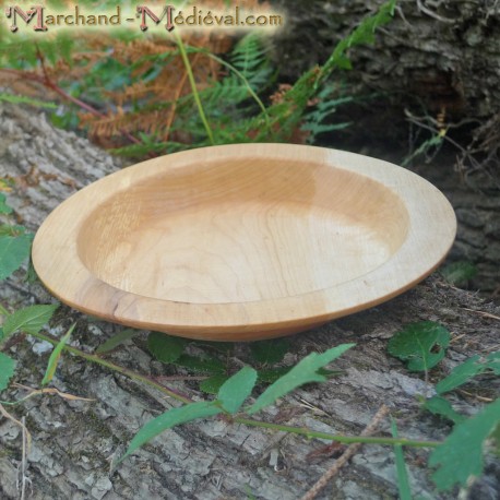 Wood dinner plate - Ash