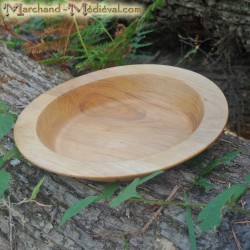 Wood dinner plate - Ash