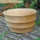 Ash wooden pot