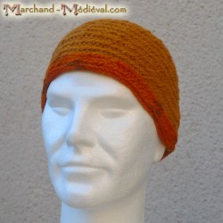 Gorro medieval de naalbinding