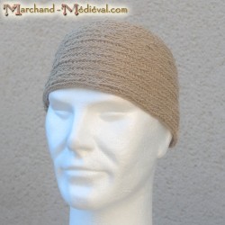 Gorro medieval de naalbinding