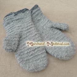 Handschuhe aus Naalbinding (Nadelbindung)