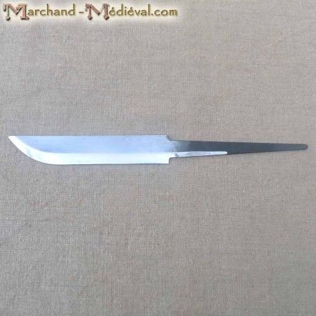 Hoja de cuchillo medieval - acero al carbono