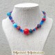 Collier de perles en verre