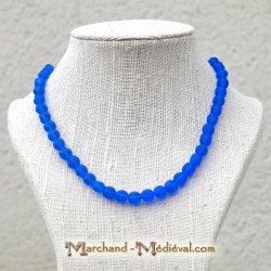 Collier de perles en verre