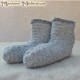 Naalbinding medieval sock 