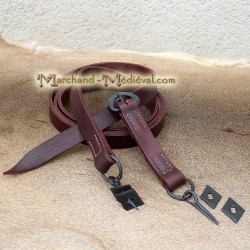 Long shield guige : Shoulder strap