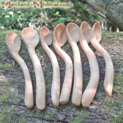 Medieval wooden spoon