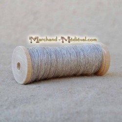 Natural flax yarn