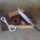 Kit de couteau en acier bois de chêne