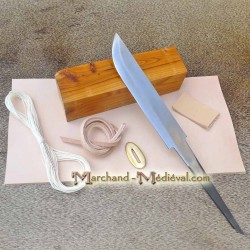 Blade of medieval knife - Carbon steel