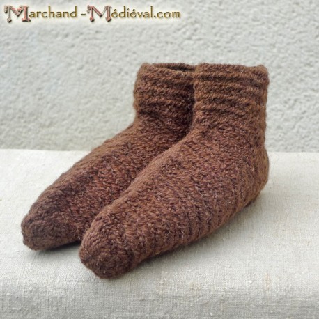 Naalbinding medieval sock 