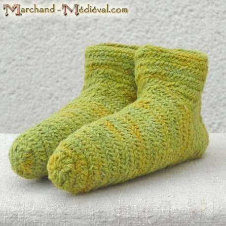 Naalbinding medieval sock