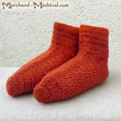 Naalbinding medieval sock