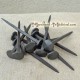 Hand forged nails : 120 mm