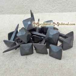 Square hand forged nails : 55 mm