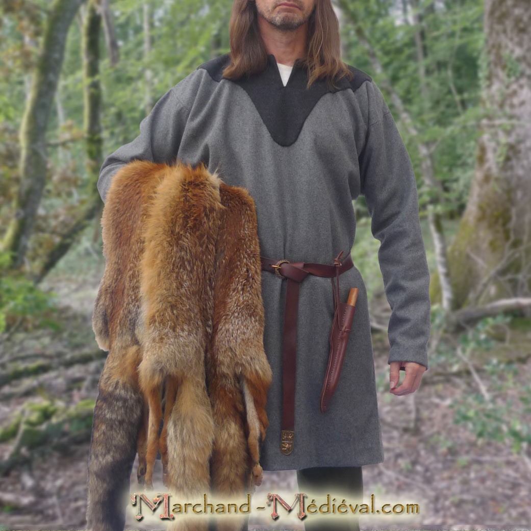 HOT Tunique Viking Laine Tunique Viking En Laine Grise Type