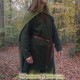 Medieval woollen rectangular cloak